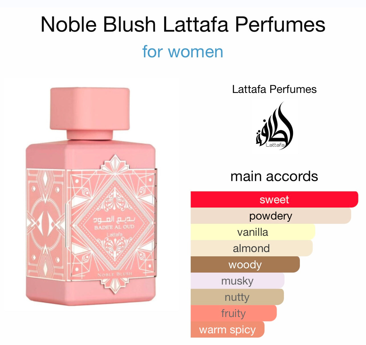 Lattafa Badee Al Oud Noble Blush