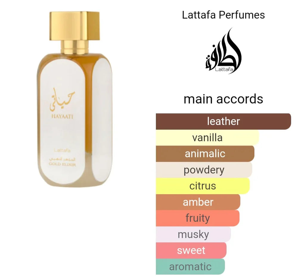 Lattafa Hayaati Gold Elixir edp